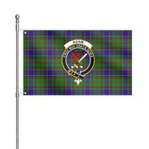 Adam Tartan Crest House Flag